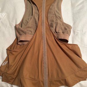 Free People Workout Top with Built in Sports Bra, Size Small